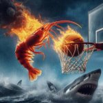 Shrimp basketball