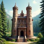 Native Indian Castle