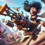 crazy gun man
