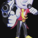 tenna with a gun