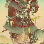 No anime samurai