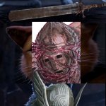 When you master how to parry all BBH's attacks | PICK IT UP; PICK IT UP | image tagged in pick it up with puss | made w/ Imgflip meme maker