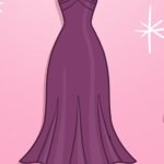 Giselle's Purple Gown/Dress