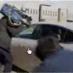 Person Coming Into a car GIF Template