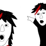 Claire soyjacks pointing