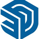 Sketchup logo with white border