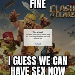 Fine we can have sex