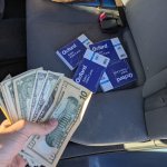 Cash and index cards