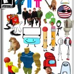 My meme with the most images yet | SUPER SMASH BROS: MULTIVERSE VERSION | image tagged in blank nintendo switch game cover | made w/ Imgflip meme maker