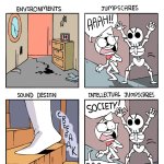 What makes a game scary: