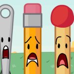Pencil Needle Match Shock Face