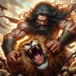 Samson vs the Lion