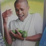 Guy holding too many limes