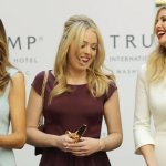 Melania Trump laughing