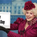 Karoline Leavitt Effie Trinket Hunger Games Trump