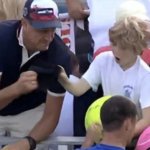 ceo steals kids hat