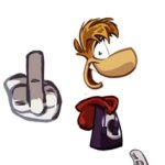 Middle Finger Rayman