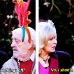 No I shan't it's christmas