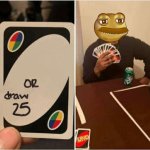 Draw 25 as a Golden Frog