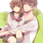 Anime cuddle