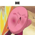 kirby die GIF Template