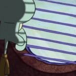 Squidward window GIF Template