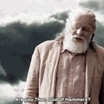 Thor god of hammers meme