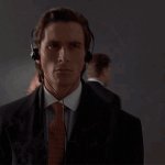 Christian Bale walking gif