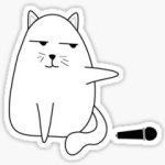 Cat mic drop