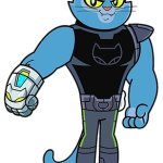 Claw, the sarcastic superhero cat