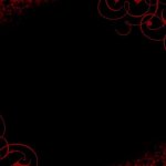 red background template