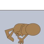 Wilkins doing the peter griffin death pose