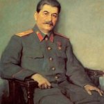 dream art hand oil painting of Joseph Stalin