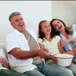 White Family Laughing