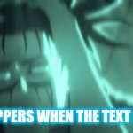 Tweaker | IMGFLIPPERS WHEN THE TEXT IS BLUE | image tagged in gifs,choso,imglfippers | made w/ Imgflip video-to-gif maker