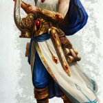 Female High Elf Bard Warhammer