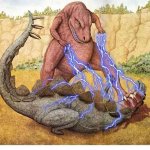 Electric dinosaur