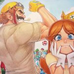 Wario and Daisy