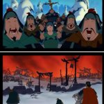 Mulan Burned Village