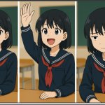 up hand