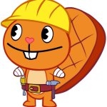 Handy the beaver (htf)