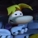 Sad yet shocked Rayman