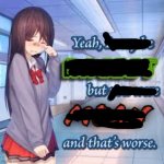 You were mean and that's worse template