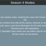 Voting Game S4 Twists
