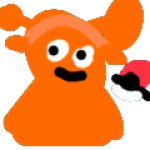 Oren holding a pokeball