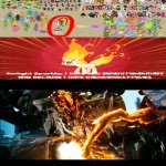 BRO YOU JUST POSTED CRINGE! YOU'RE GOING TO LOSE FOLLOWERS! (remake) | image tagged in how bayverse optimus deals with the decepticons 2,cringe,rick astley,deviantart,optimus prime,transformers | made w/ Imgflip meme maker