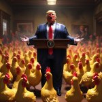 Trump taking lessons in chickening out. TACO