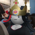 Claire Burger King Crown Airplane meme