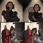 Korra watching