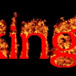 cool fire text meme for yall